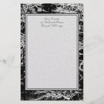 'Winter Abstrakt' Stationery