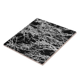 'Winter Abstrakt' Trivet/Tile Fliese