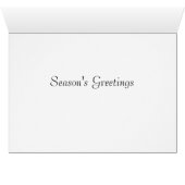 "Winter Abstrakt" - Urlaubskarte - Saison (Innenansicht Horizontal (Unten))