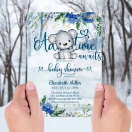 Winter Adventure Awaits Polar Bear Baby Shower