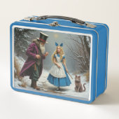 Winter Alice Blue Lunchbox (Vorderseite)