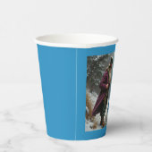 Winter Alice Blue Paper Cups Pappbecher (Rechts)