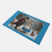 Winter Alice Doormat Fußmatte (Schrägansicht)