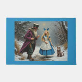 Winter Alice Doormat Fußmatte (Vorderseite)