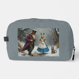 Winter Alice graue dopp Kit-Kulturtasche Waschbeutel