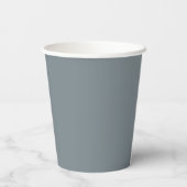 Winter Alice Grey Paper Cups Pappbecher (Rückseite)