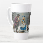 Winter Alice große verstorbene Tasse (Linke Ecke)