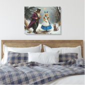 Winter Alice Leinwand (Insitu (Schlafzimmer))