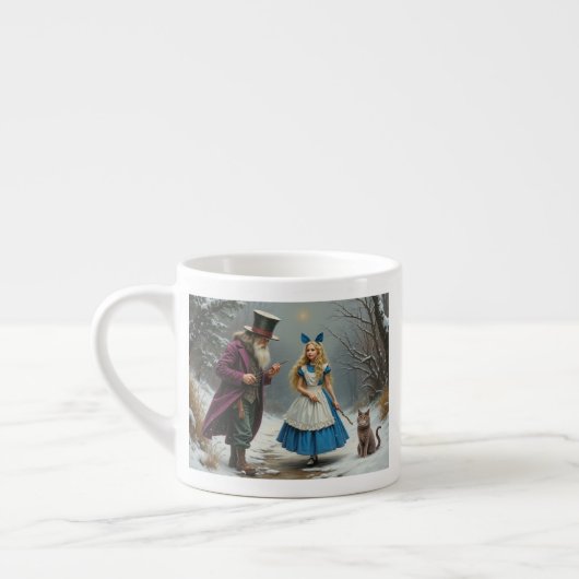 Winter Alice rechte Espresso Tasse (Links)