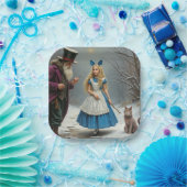 Winter Alice-Teller Pappteller (Party)