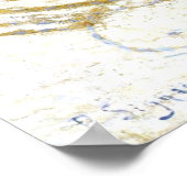 Winter am Boulevard de Clichy, Frankreich Poster (Ecke)