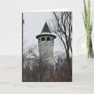 "Winter am Hexenturm" Hallowe’en card Karte