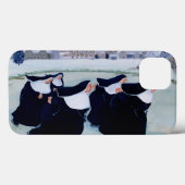 Winter am Kloster Case-Mate iPhone Hülle (Rückseite (Horizontal))