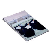 Winter am Kloster Notizblock (Rechte Seite)