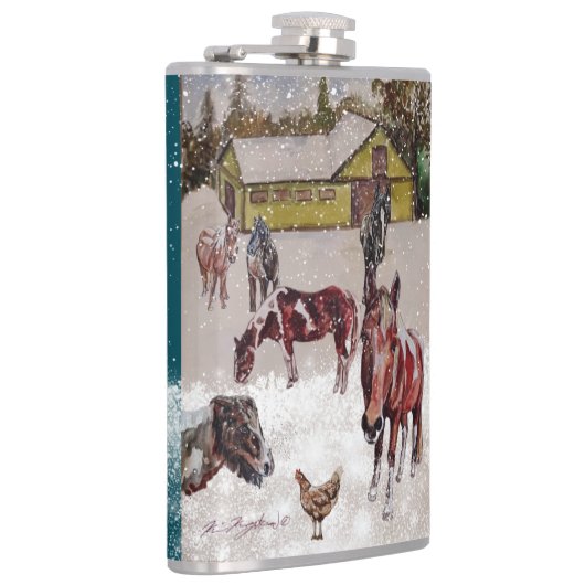 WINTER AM WEST HILLS RANCH FLACHMANN (Rechts)