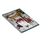 WINTER AM WEST HILLS RANCH NOTIZBLOCK (Rechte Seite)