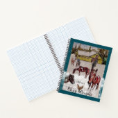 WINTER AM WEST HILLS RANCH Rezepte Notizblock (Innenseite)