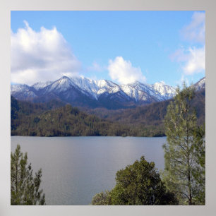 Winter am Whiskeytown See.. Poster