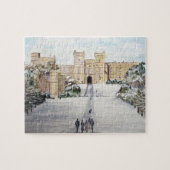 Winter am Windsor Castle Landschaft Puzzle (Horizontal)