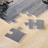 Winter am Windsor Castle Landschaft Puzzle (Seite)