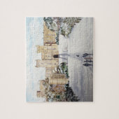 Winter am Windsor Castle Landschaft Puzzle (Vertikal)