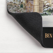 Winter am Windsor Castle Landschaftsbild Mousepad (Ecke)