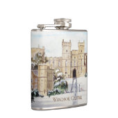 Winter am Windsor Castle von Farida Greenfield Flachmann (Rechts)
