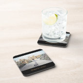 Winter am Windsor Castle von Farida Greenfield Getränkeuntersetzer (Rechte Seite)