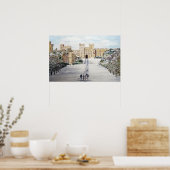 Winter am Windsor Castle von Farida Greenfield Poster (Küche)