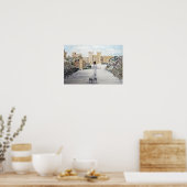 Winter am Windsor Castle von Farida Greenfield Poster (Küche)