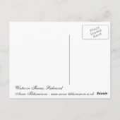 Winter an der Themse, Richmond Postkarte (Rückseite)