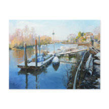 Winter an der Themse, Richmond