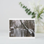 Winter an der Wümme Postkarte (Stehend Vorderseite)