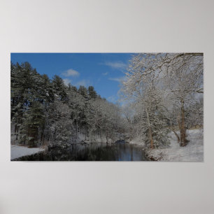 Winter an Vanderbilt Boden Poster