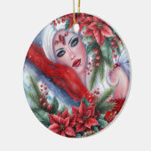 Winter angel Christmas ornament (Links)