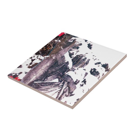 Winter Angel Fliese (Seite)