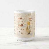 Winter Angel Mug Christmas Village Gift Kaffeetasse (Mittel)