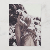Winter Angel Postkarte (Vorderseite)