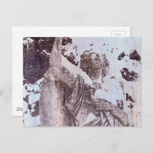 Winter Angel Postkarte (Vorne/Hinten)