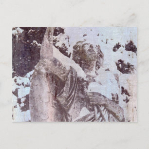 Winter Angel Postkarte