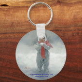 Winter Angel Schlüsselanhänger (Vorderseite)