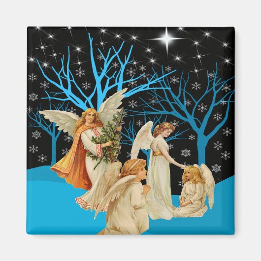 Winter Angels Magnet (Vorne)