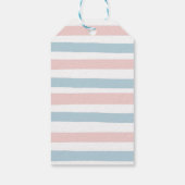 Winter Animal Gender Offenbarung er oder sie Schne Geschenkanhänger (Rückseite)