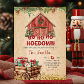 Winter Animals Aurora Bow Coquette Gir Baby Shower Einladung