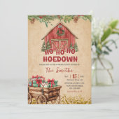 Winter Animals Aurora Bow Coquette Gir Baby Shower Einladung (Stehend Vorderseite)