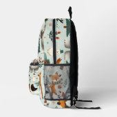 Winter Animals Bedruckter Rucksack (Rechts)
