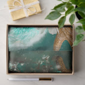 Winter Antler Cat Floral Decoupage Craft Papier (Geschenk)