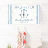 Winter Apres Ski Club Bachelorette Banner (Insitu)