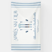 Winter Apres Ski Club Bachelorette Banner (Vertikal)
