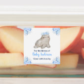 Winter Arctic Animals Baby Dusche Buchzeichen Etiketten (Befestigt)